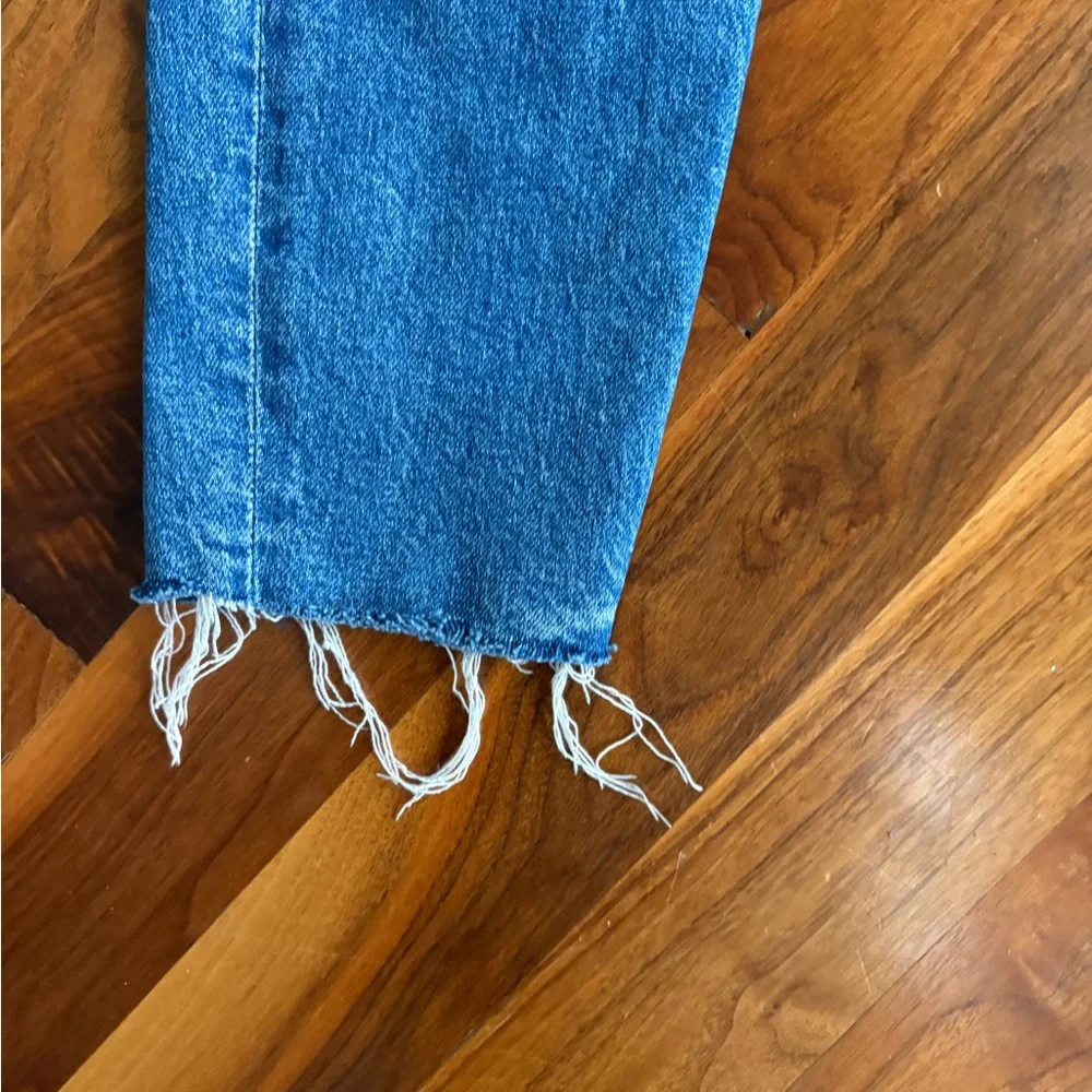 MOTHER Blue Button-Fly Jeans, ECU - Picture 8 of 17
